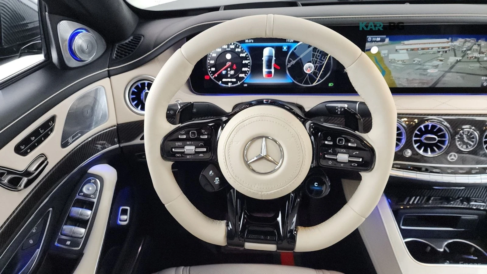 Mercedes-Benz S 63 AMG 4MATIC PERFORMANCE EDITION* МАСАЖ* 360* HUD, снимка 7 - Автомобили и джипове - 55236114