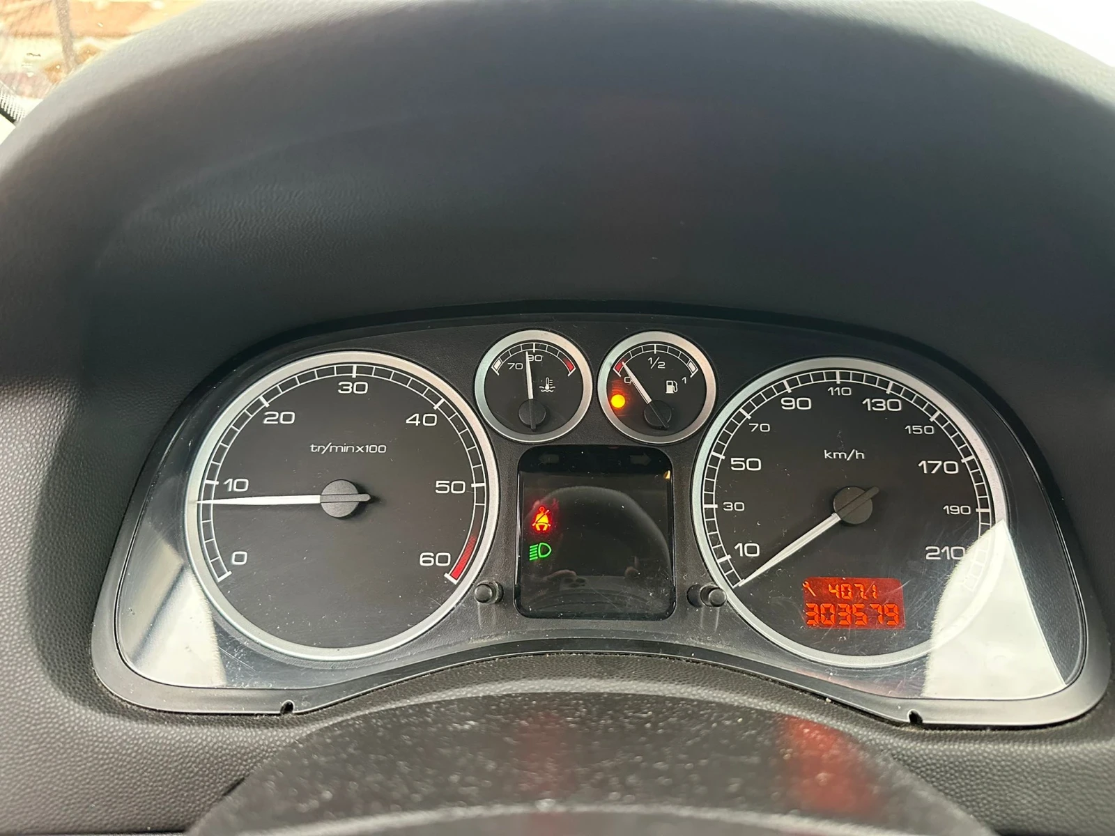 Peugeot 307 2, 000HDI EURO4 , снимка 12 - Автомобили и джипове - 53905488