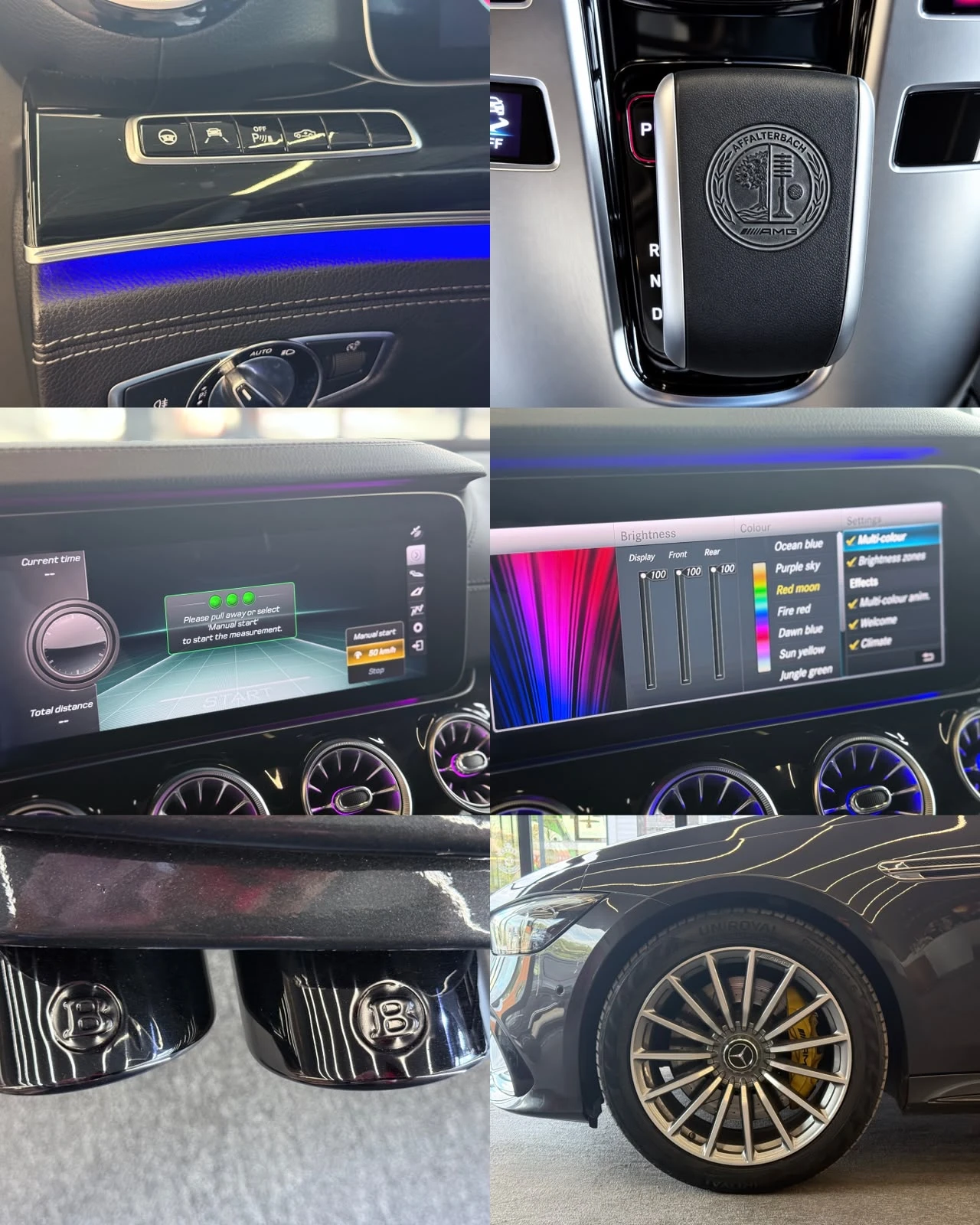 Mercedes-Benz AMG GT 43 4Matic Plus* 9-G Tronic* Подгрев* Лизинг, снимка 16 - Автомобили и джипове - 56074160
