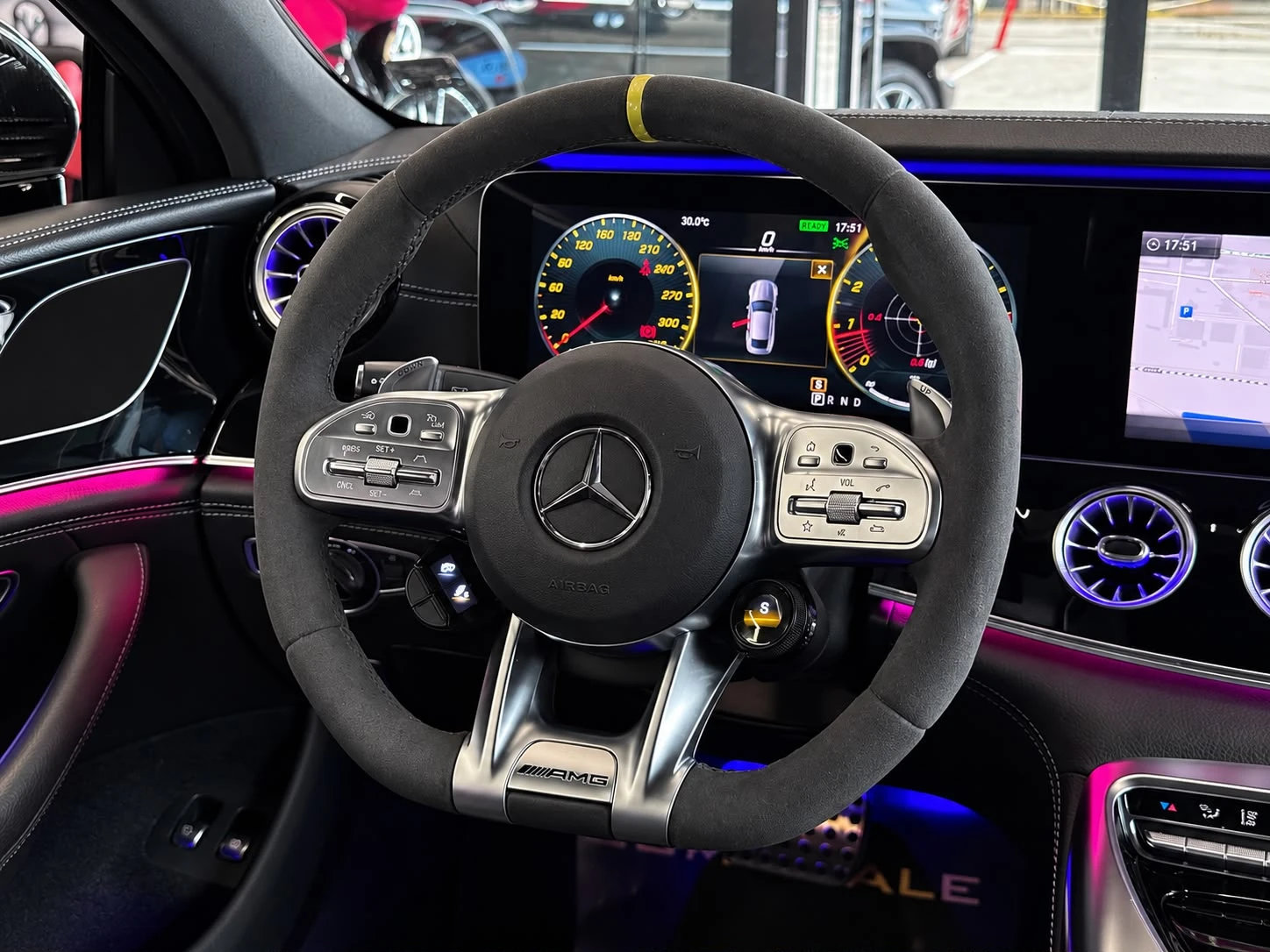 Mercedes-Benz AMG GT 43 4Matic Plus* 9-G Tronic* Подгрев* Лизинг, снимка 10 - Автомобили и джипове - 56074160