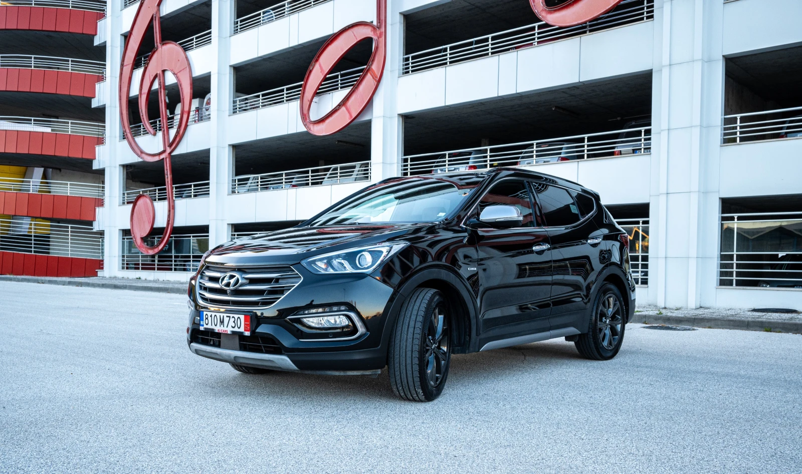 Hyundai Santa fe 2.2CRDI 202кс, 4WD, Facelift, 7места, Keyless, снимка 3 - Автомобили и джипове - 54143388