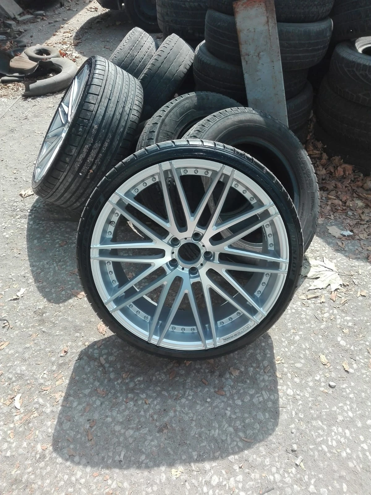 Гуми с джанти Dunlop 265/30R22, снимка 3 - Гуми и джанти - 54390933
