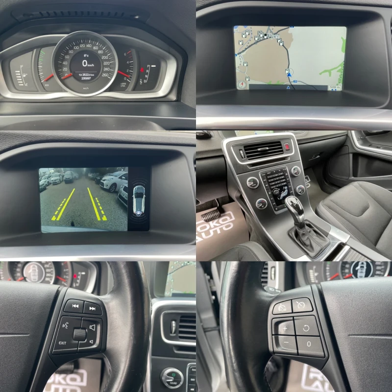 Volvo V60 2.0 D4/ FACELIFT/АВТОМАТИК/100%РЕАЛНИ КМ/, снимка 14 - Автомобили и джипове - 47912837