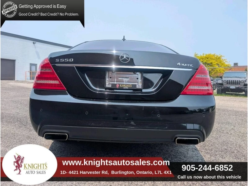 Mercedes-Benz S 500 4dr Sdn 550 4MATIC SWB  CARFAX, снимка 4 - Автомобили и джипове - 53020190