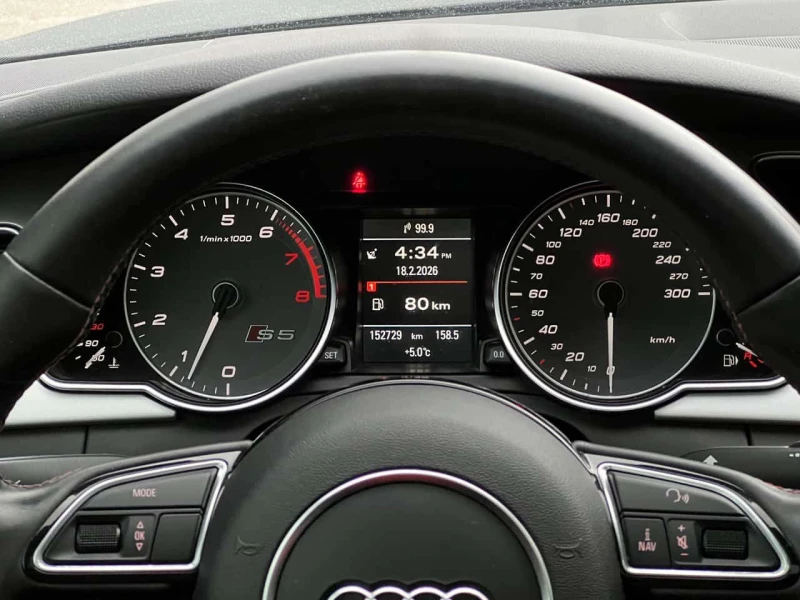 Audi S5 Progressiv /LED/ПОДГРЕВИ , снимка 9 - Автомобили и джипове - 53591107