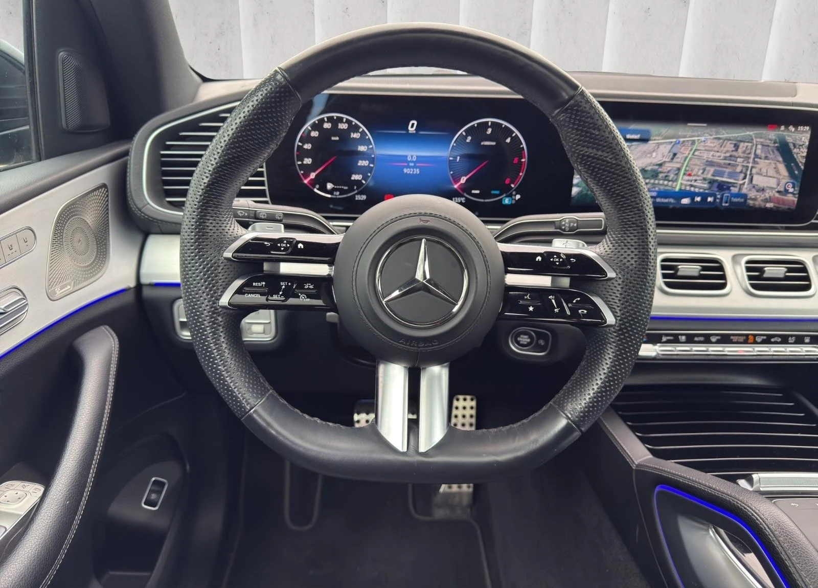 Mercedes-Benz GLS 450 d/AMG/4-MATIC/FACELIFT/BURM/HEAD UP/PANO/360/ | Mobile.bg   11