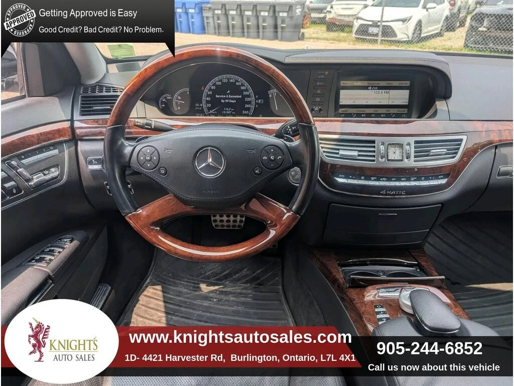 Mercedes-Benz S 500 4dr Sdn 550 4MATIC SWB  CARFAX | Mobile.bg � ����������� 17