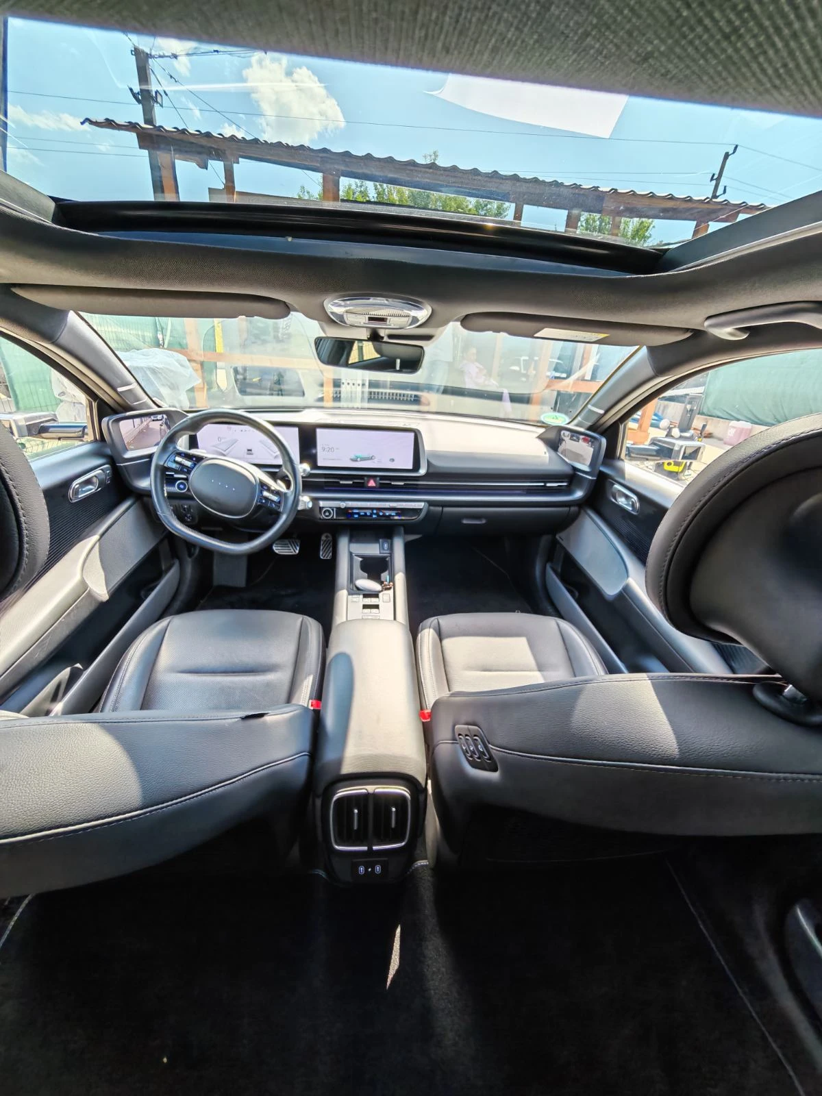 Hyundai Ioniq 6 77.4KWh/UNIQ/ГАРАНЦИЯ/SOH100%/360/HEADUP/23г, снимка 9 - Автомобили и джипове - 54967914