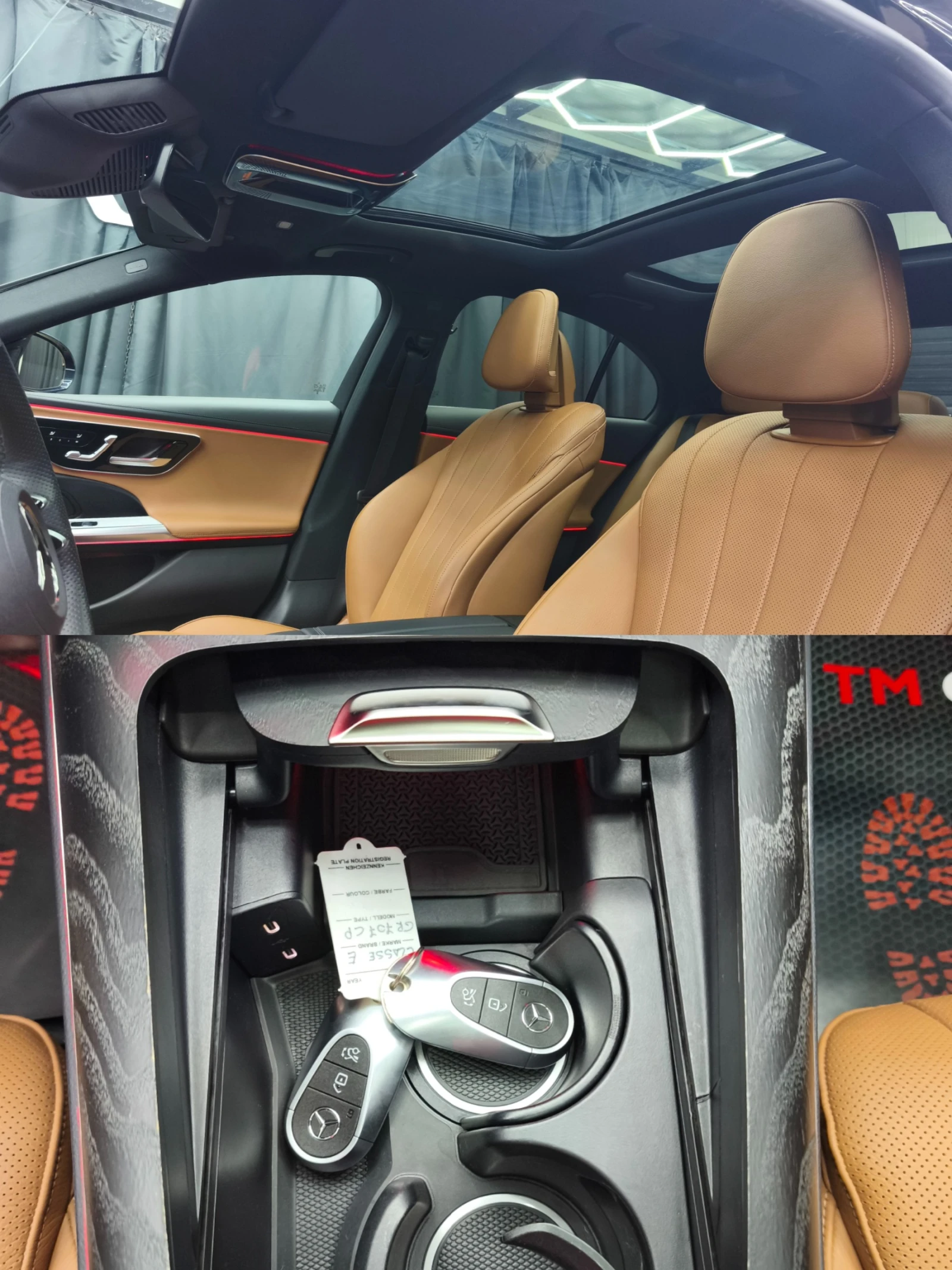 Mercedes-Benz E 220 d -Mild Hybrid* 197k.c* Automatic* AMG-Line* Euro6, снимка 14 - Автомобили и джипове - 56113064