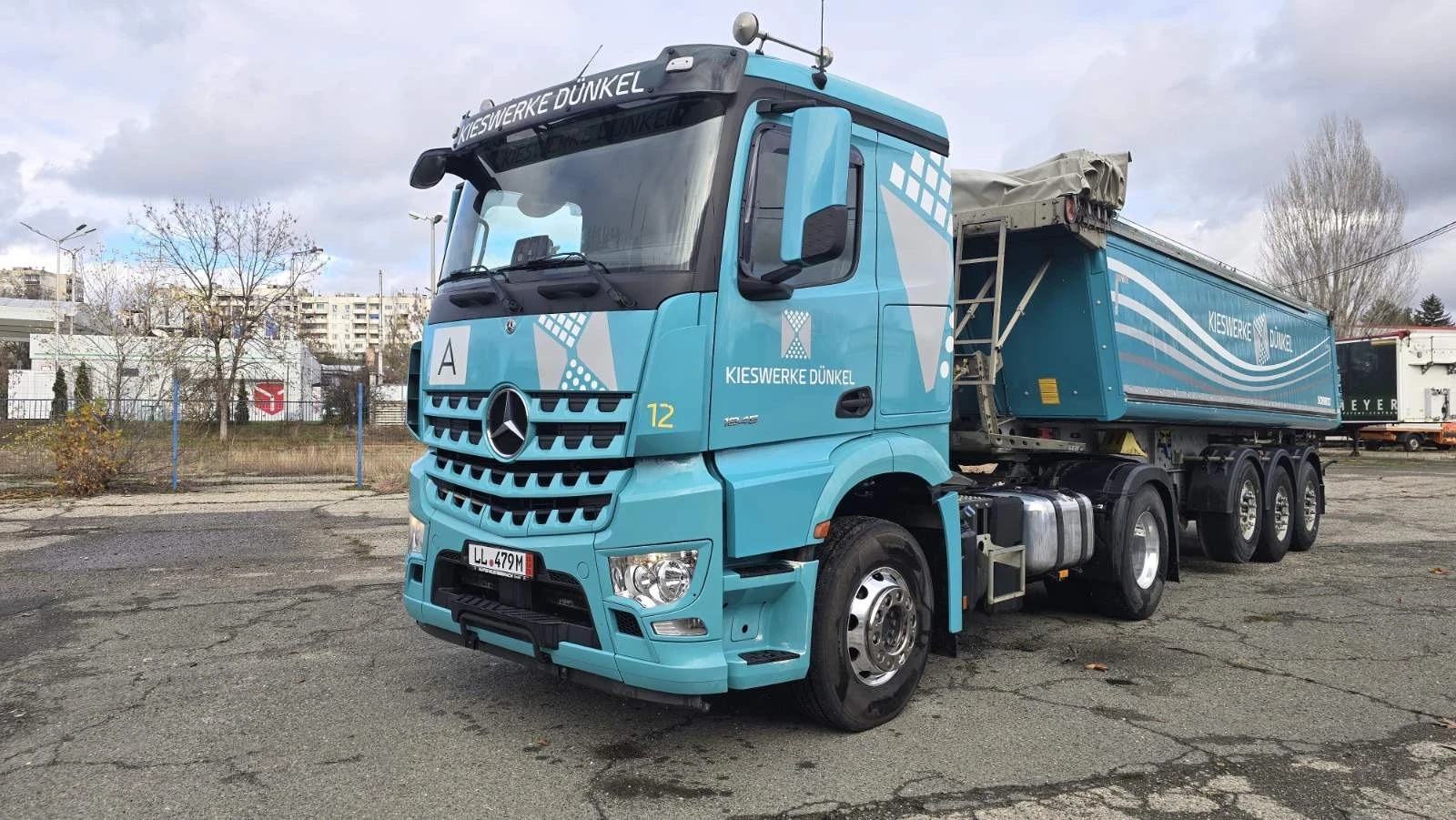 Mercedes-Benz Arocs 1845 / евро 6 / хидравлична помпа / ретардер, снимка 1