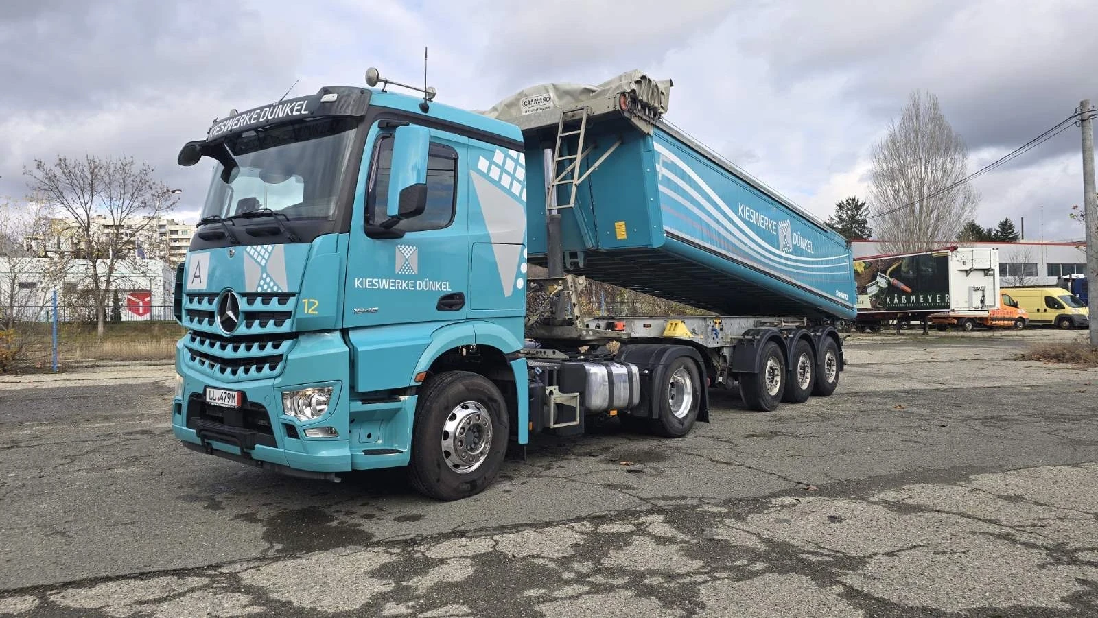 Mercedes-Benz Arocs 1845 / евро 6 / хидравлична помпа / ретардер - изображение 4