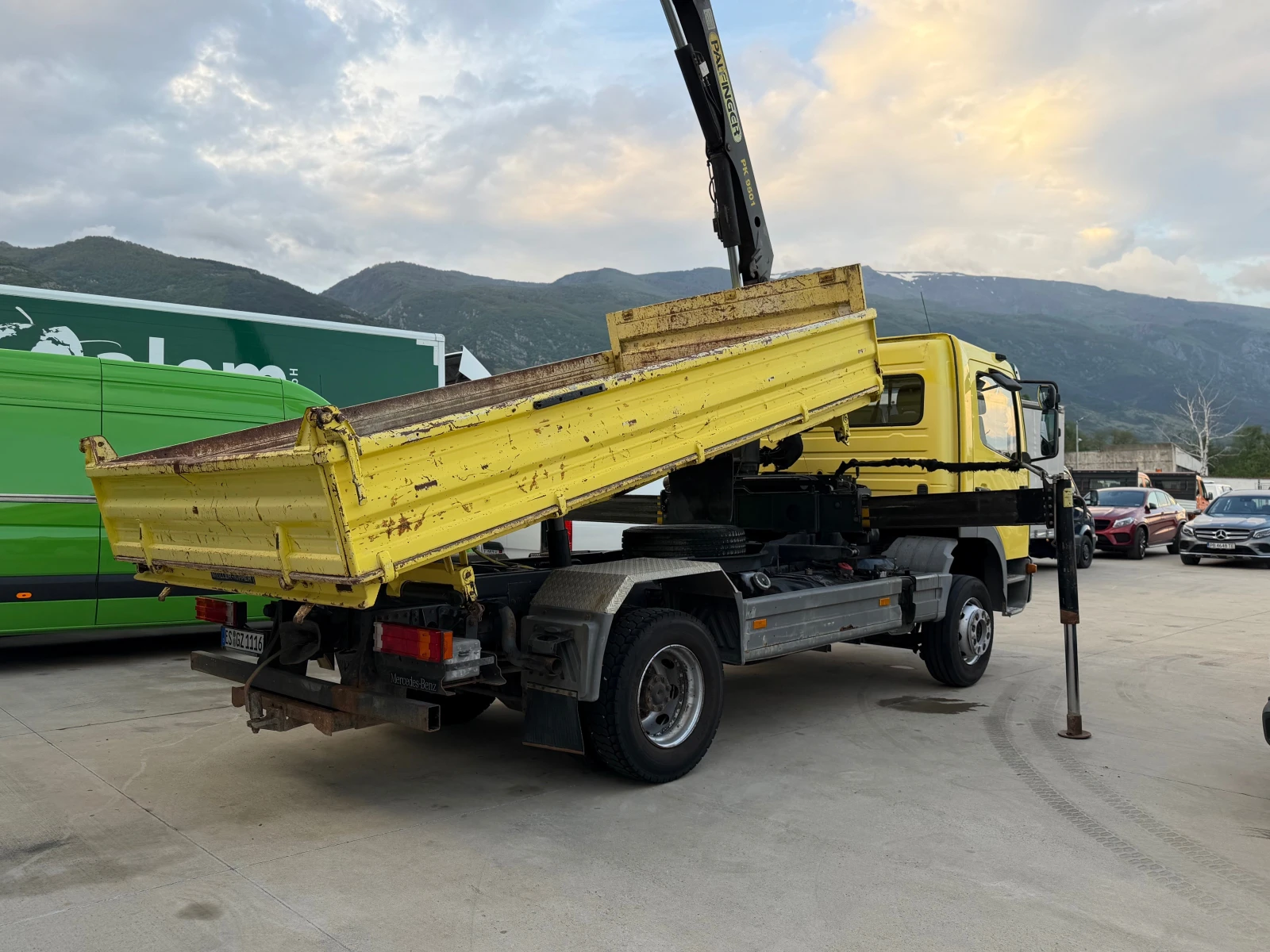 Mercedes-Benz Atego 1223!PALFINGER9501-14M.+ Джойстик!ТОП!, снимка 7 - Камиони - 54511446