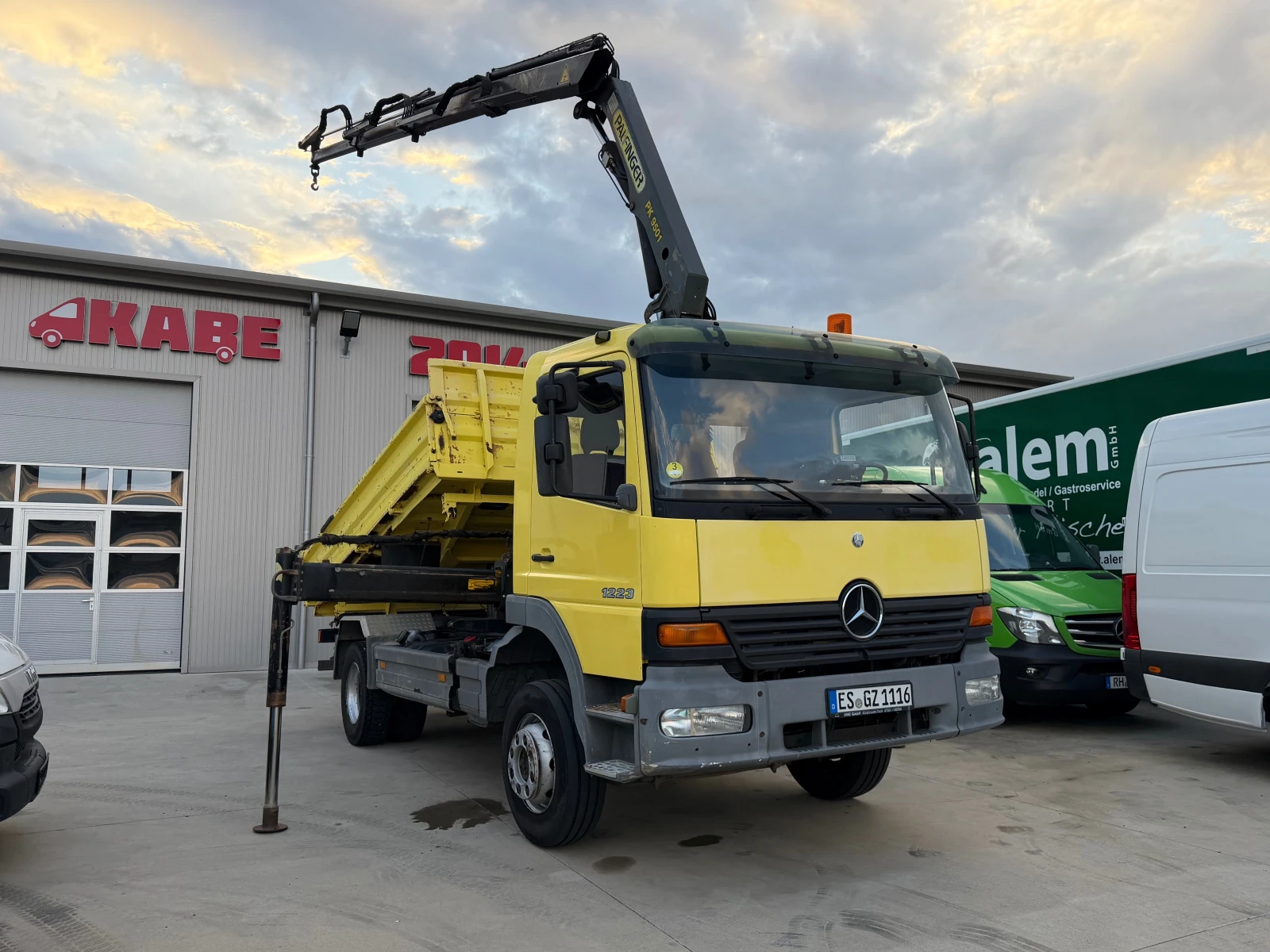 Mercedes-Benz Atego 1223!PALFINGER9501-14M.+ Джойстик!ТОП!, снимка 4 - Камиони - 54511446