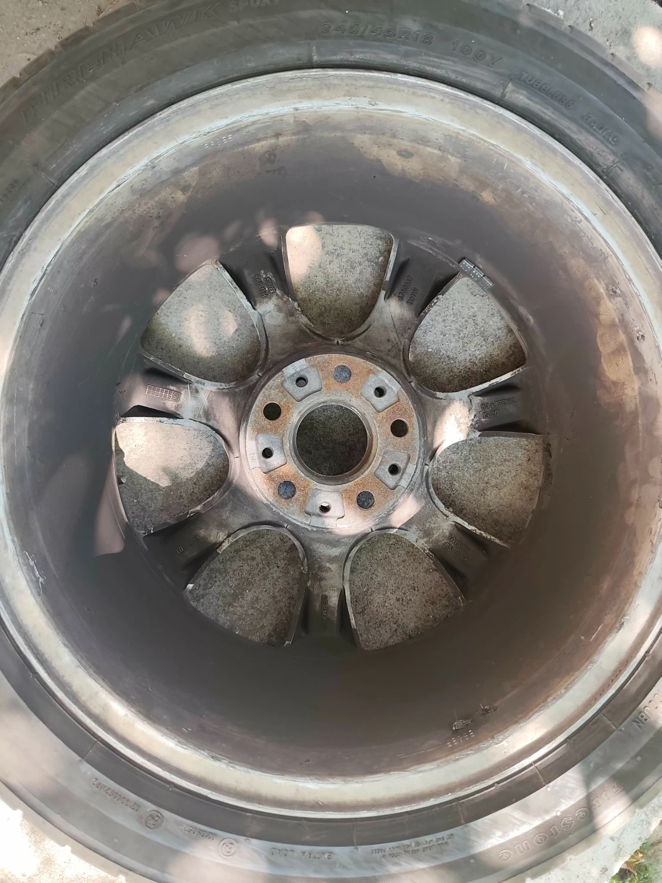Гуми с джанти Firestone 225/45R18, снимка 11 - Гуми и джанти - 55241573