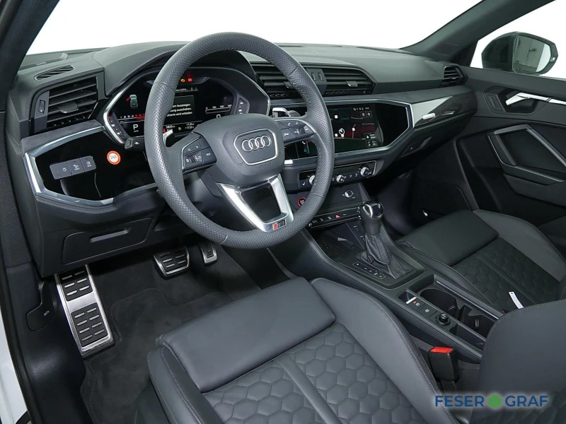 Audi RSQ3 Sportback Quattro = Black Optic Plus= Гаранция, снимка 6 - Автомобили и джипове - 47367399