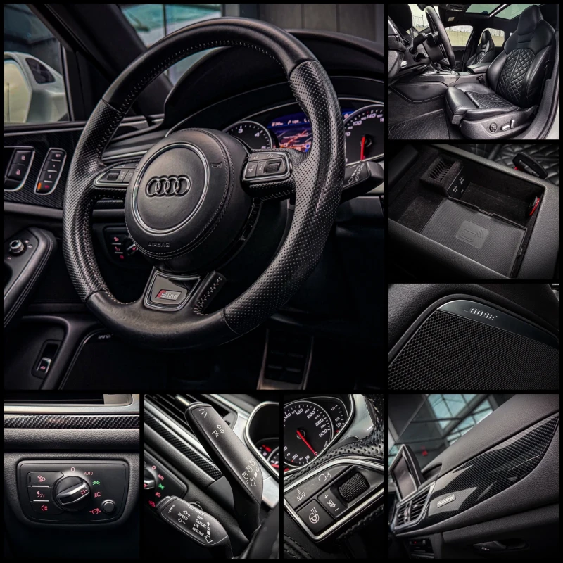 Audi A6 3.0BiTDI Competition/CARBON/NIGHT/360/MAXTON/FULL, снимка 10 - Автомобили и джипове - 53322993