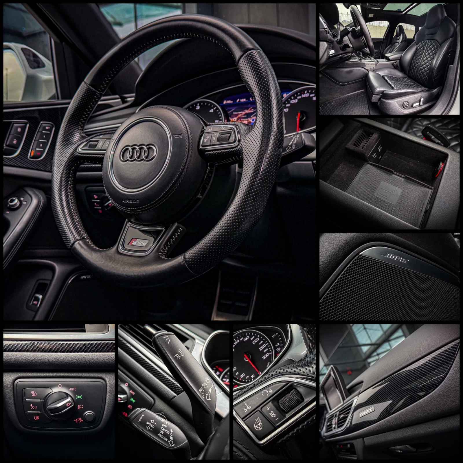 Audi A6 3.0BiTDI Competition/CARBON/NIGHT/360/MAXTON/FULL - изображение 10