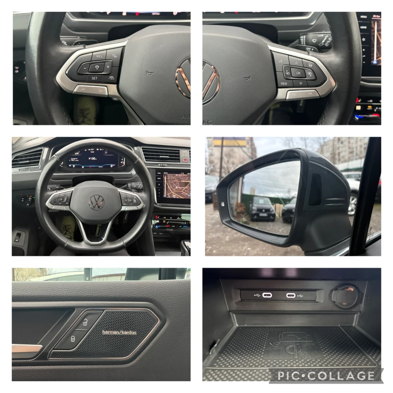 VW Tiguan 2.0= 200HP= 4 MOTION= АВТОМАТ= НАВИ= РЕАЛНИ КМ= , снимка 15 - Автомобили и джипове - 48317798