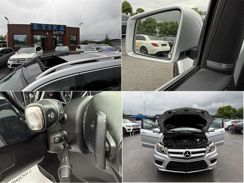 Mercedes-Benz GL 350 AMG-PANORAMA-360KAMERI-7MESTA-ПОДГРЯВАНЕ-MONITORI!, снимка 17 - Автомобили и джипове - 50517027