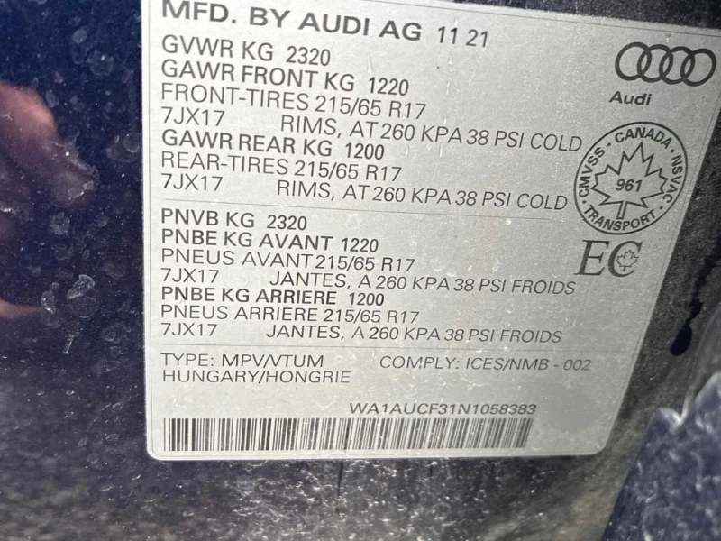 Audi Q3 * Komfort * CARFAX * БЕЗ ПЪРВОНАЧАЛНА ВНОСКА, снимка 10 - Автомобили и джипове - 53057196