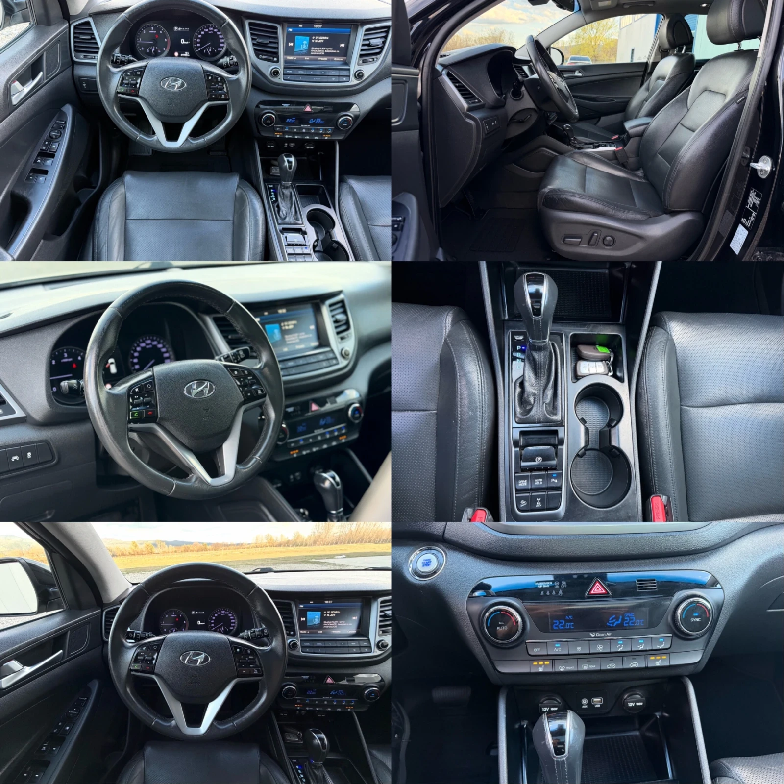 Hyundai Tucson 2.0 CRDi 185кс 4х4 Premium/ Панорама/ Камера, снимка 16 - Автомобили и джипове - 54150301