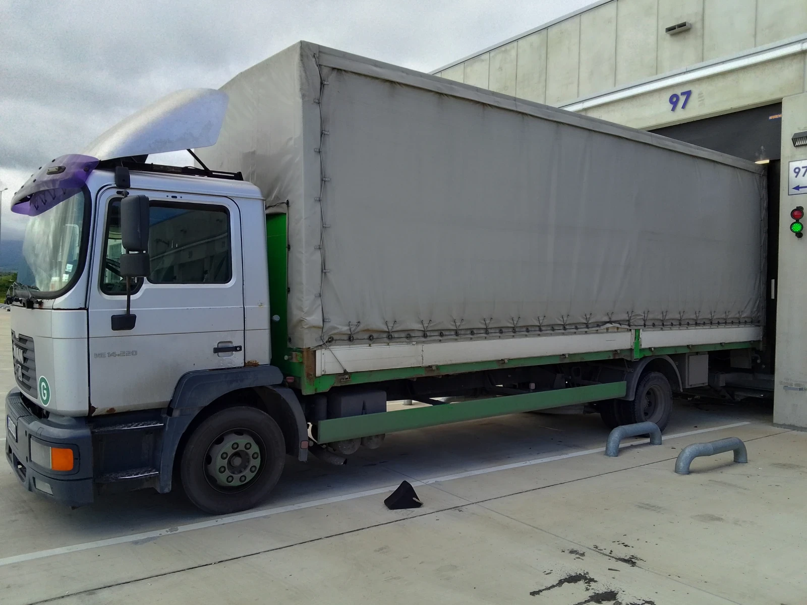 Man 14284 ДАФ lf 55-250 - изображение 5