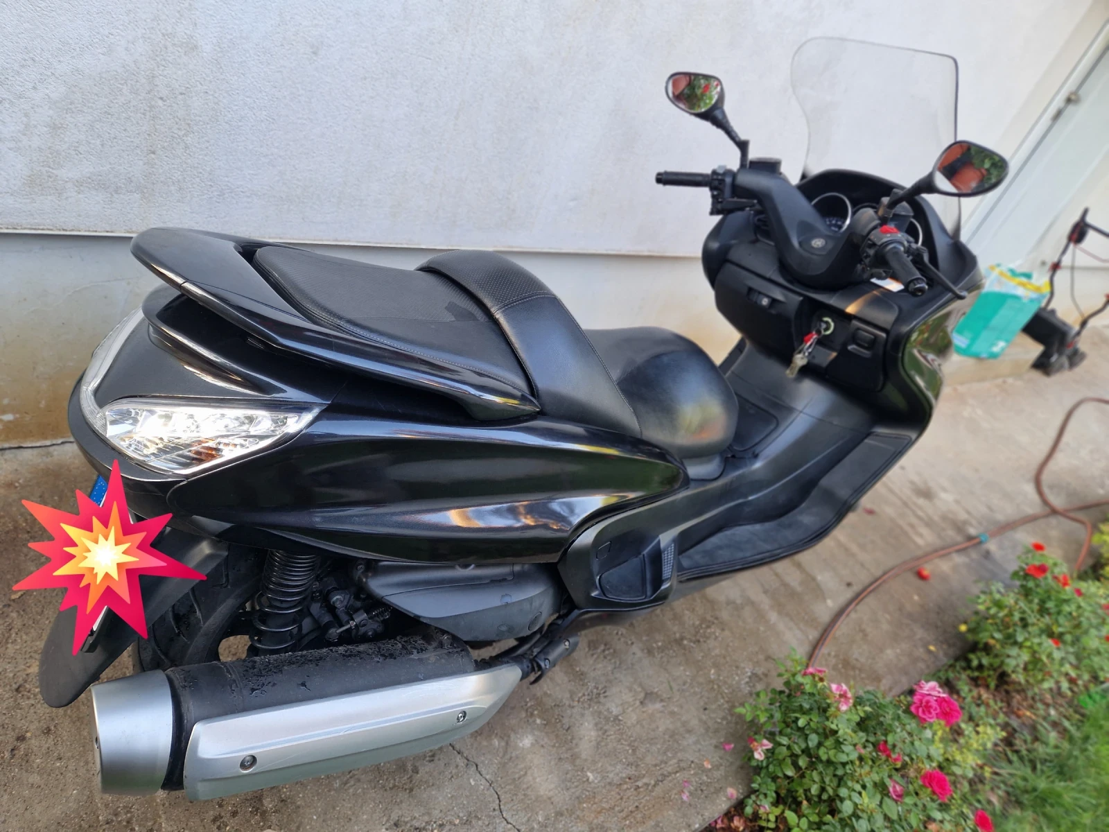 Yamaha Majesty Yp400, снимка 2 - Мотоциклети и мототехника - 54254321