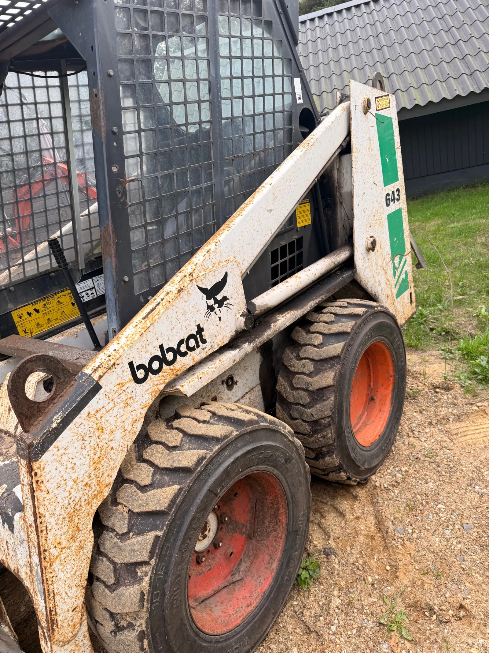Мини челни товарачи Bobcat 643, снимка 8 - Индустриална техника - 56617720