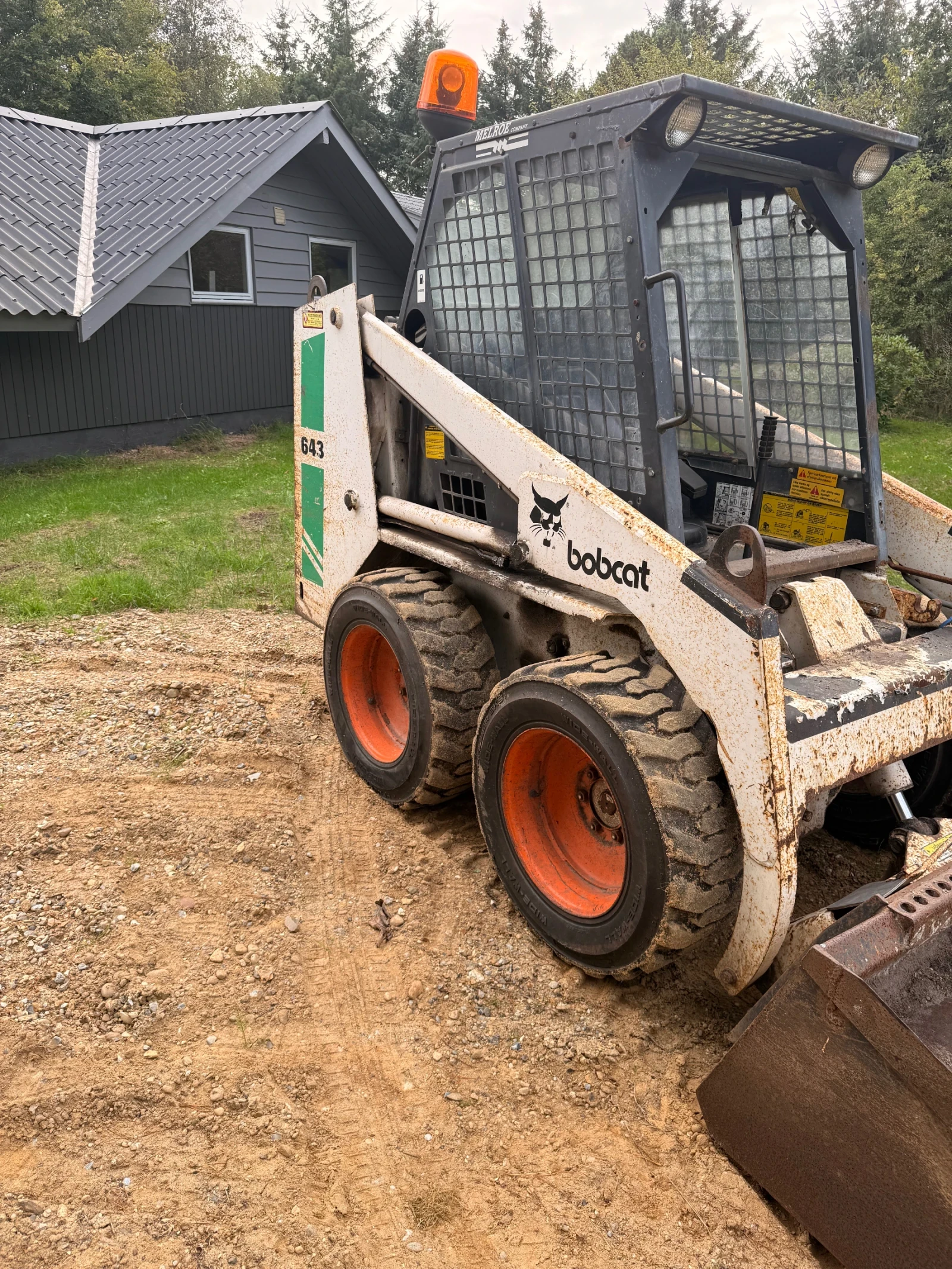 Мини челни товарачи Bobcat 643, снимка 7 - Индустриална техника - 56617720