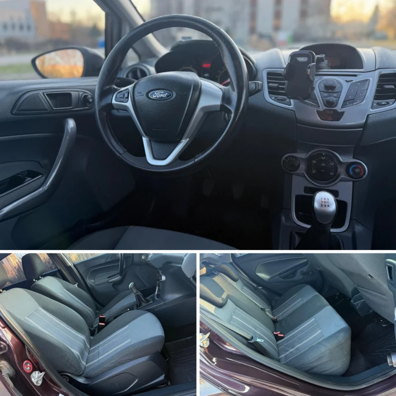 Ford Fiesta 1.4/ФАБРИЧЕН ГАЗ / ВС.ПЛАТЕНО / 2 КОМПЛЕКТА ГУМИ !, снимка 14 - Автомобили и джипове - 49562900