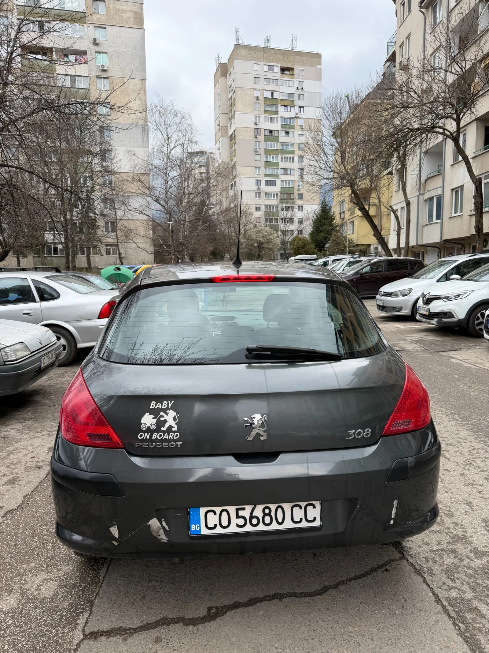 Peugeot 308 1.4 VTi, снимка 12 - Автомобили и джипове - 53975759
