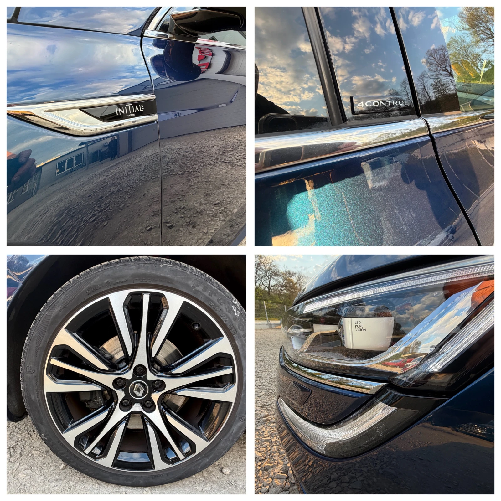 Renault Talisman 1.6DCI* INITIALE PARIS* 4Control* Panorama, снимка 16 - Автомобили и джипове - 54248385