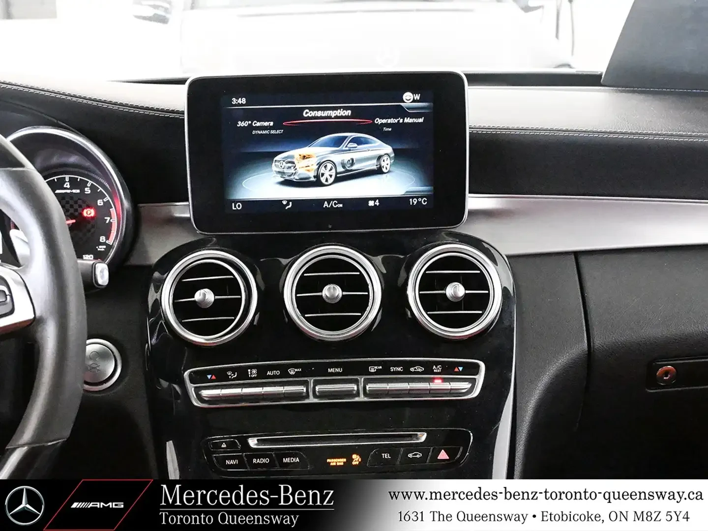 Mercedes-Benz C 43 AMG 4MATIC* COUPE* BURMESTER* 360КАМЕРА* ПОДГРЕВ* , снимка 11 - Автомобили и джипове - 55612867