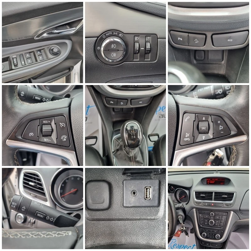 Opel Mokka 1.6i 116ps БЕНЗИН* 2013г. СЕРВИЗНА ИСТОРИЯ в ОПЕЛ!, снимка 16 - Автомобили и джипове - 42745791