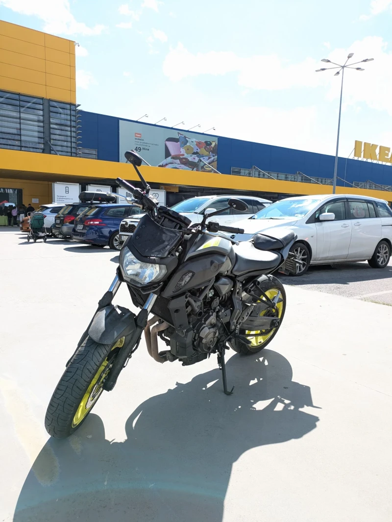 Yamaha Mt-07 A2 регистрация с премахнат ограничител , снимка 2 - Мотоциклети и мототехника - 47244888