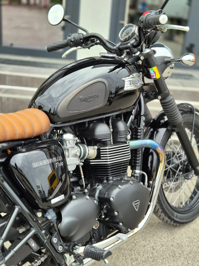 Triumph Bonneville T 100 i, снимка 9 - Мотоциклети и мототехника - 51208354