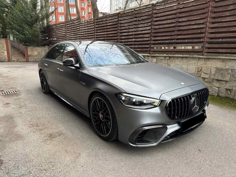 Mercedes-Benz S 63 AMG 4M+ L E-Performance FULL Burm 4D гаранция , снимка 2 - Автомобили и джипове - 53426099