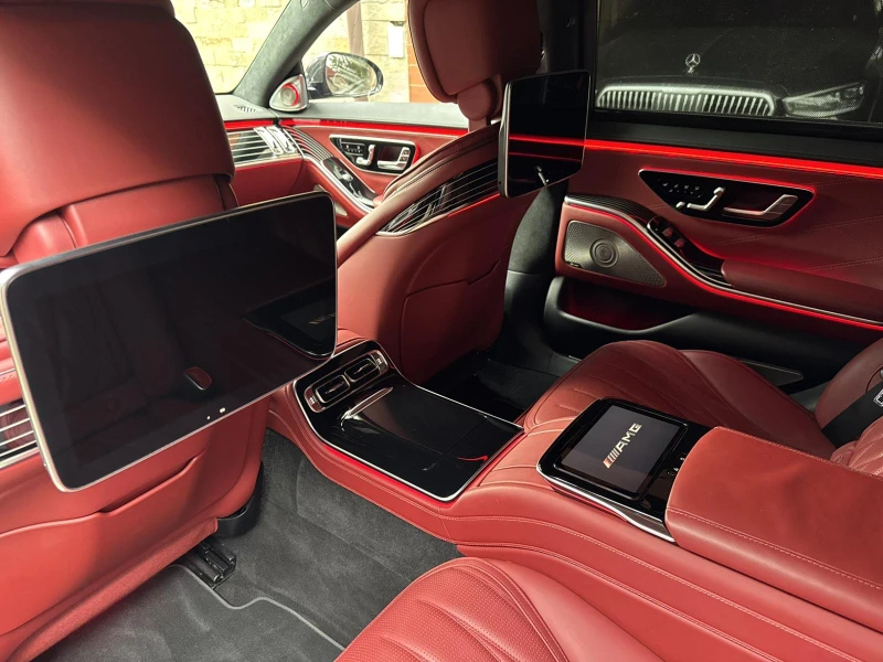 Mercedes-Benz S 63 AMG 4M+ L E-Performance FULL Burm 4D гаранция , снимка 7 - Автомобили и джипове - 53426099
