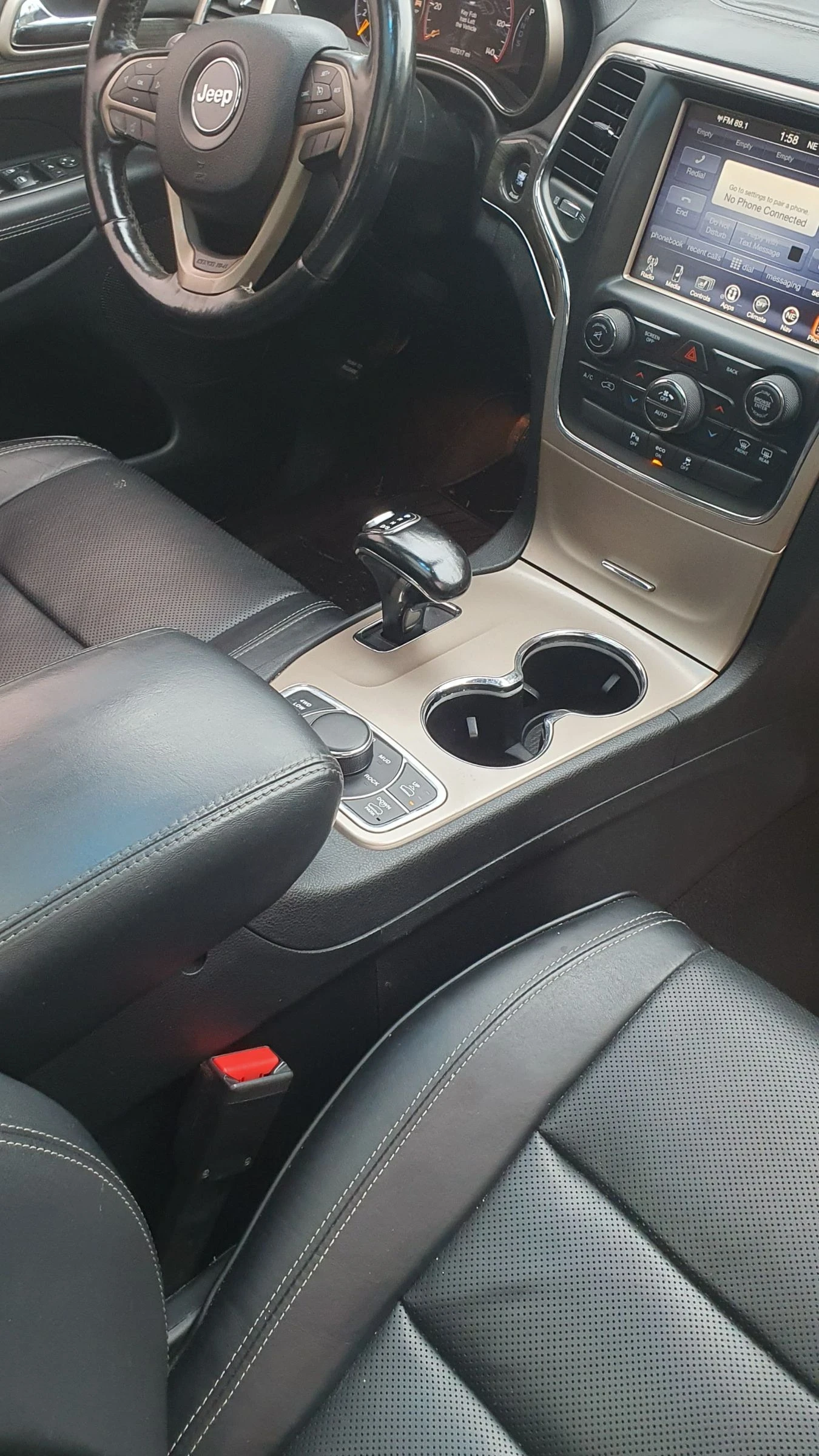 Jeep Grand cherokee V8 , 8zf, OVERLAND , снимка 8 - Автомобили и джипове - 53903875