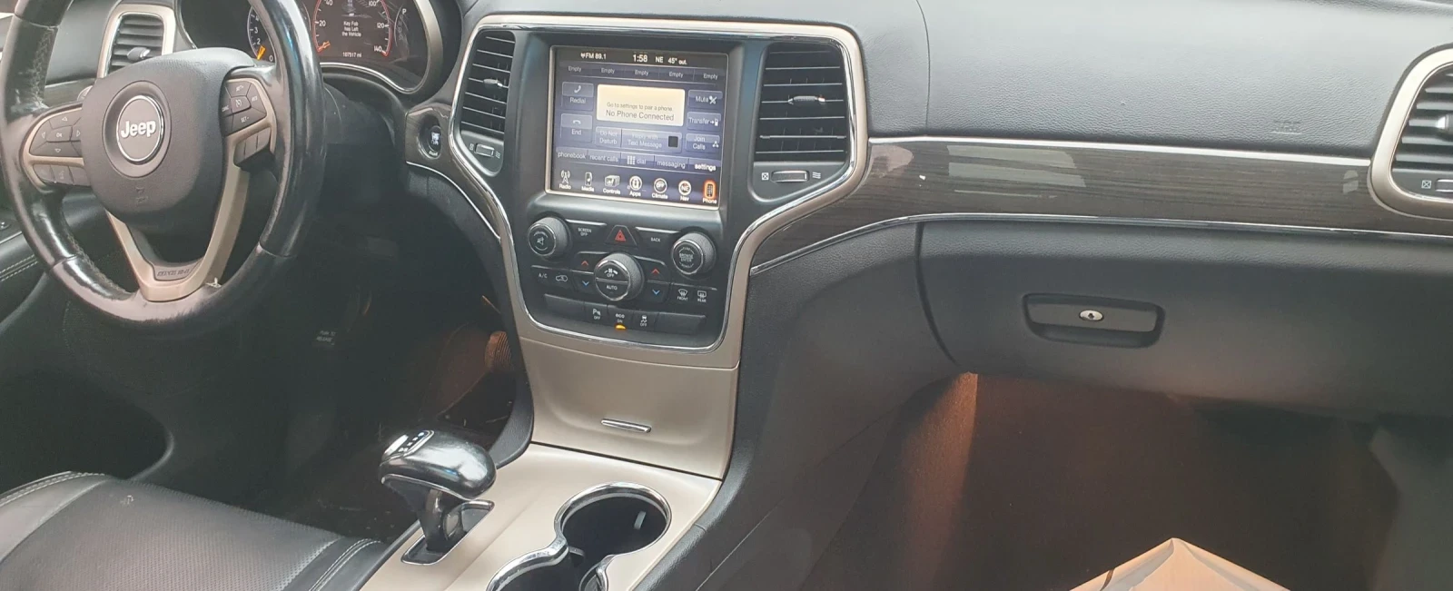 Jeep Grand cherokee V8 , 8zf, OVERLAND , снимка 6 - Автомобили и джипове - 53903875