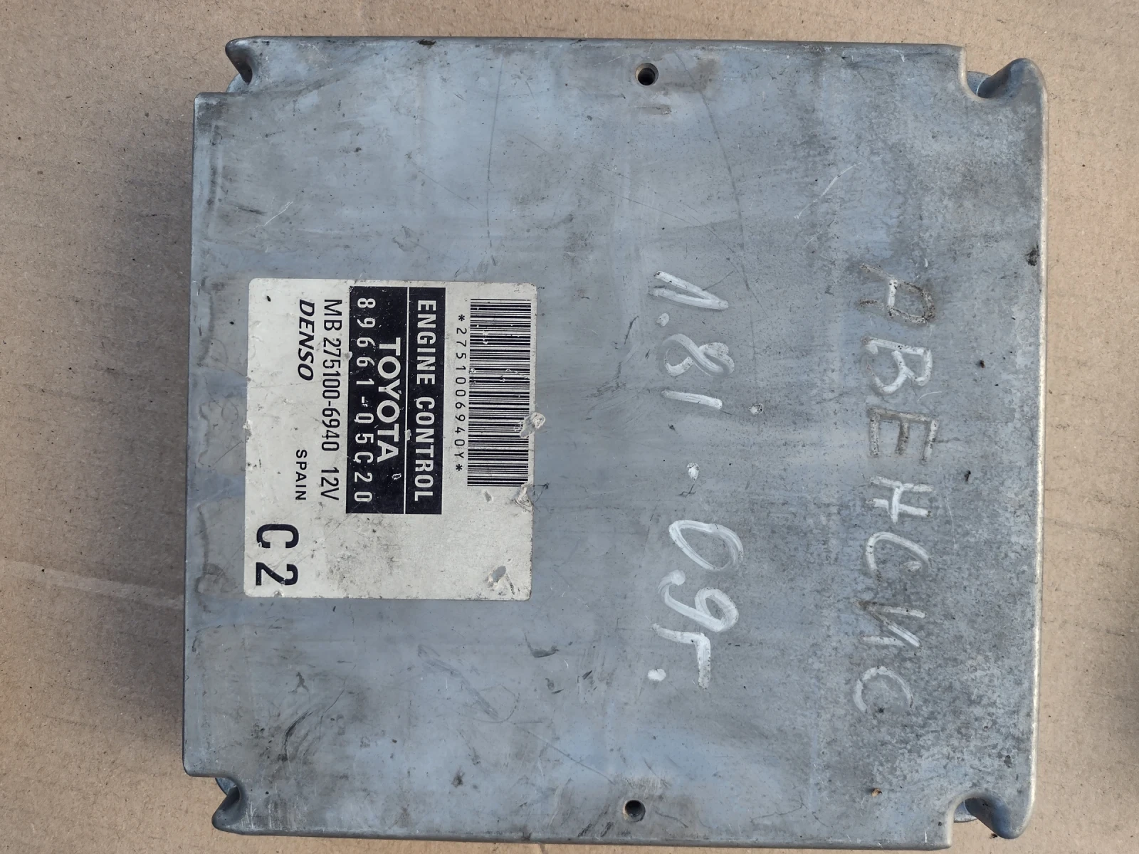 89661-05C20  �������� �������� �� TOYOTA AVENSIS 1.8 I   DENSO MB 275100-6940 | Mobile.bg � ����������� 1