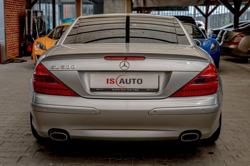 Mercedes-Benz SL 500 V8/ABC/AIR Matic/Distronic/Harman Kardon/BiXenon, снимка 4 - Автомобили и джипове - 50650457