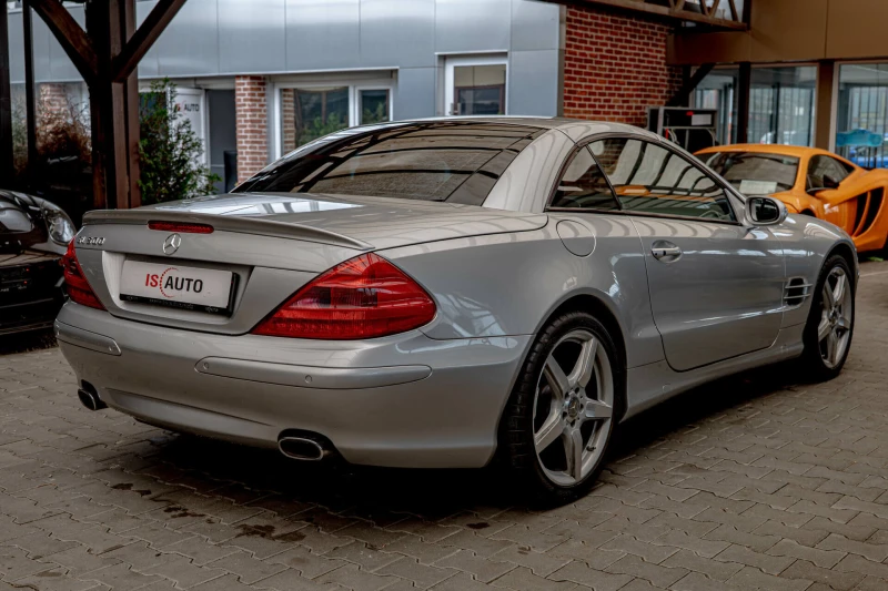 Mercedes-Benz SL 500 V8/ABC/AIR Matic/Distronic/Harman Kardon/BiXenon, снимка 5 - Автомобили и джипове - 50650457