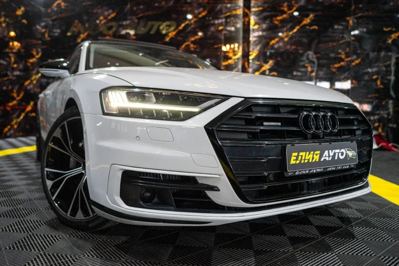Audi A8 50TDI QUATTRO LONG MATRIX MEGA FULL ЛИЗИНГ 100%, снимка 4 - Автомобили и джипове - 52998310