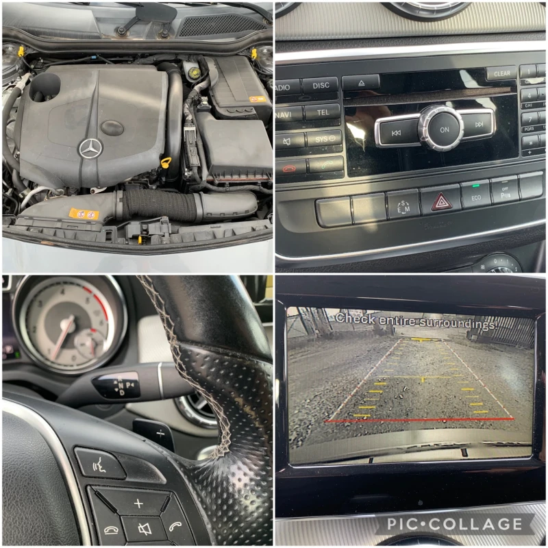Mercedes-Benz CLA 220 2.2* СМЕНЕНИ ВЕРИГИ* КАМЕРА* ПАРК АСИСТ* НАВИ* SPO, снимка 14 - Автомобили и джипове - 53315148