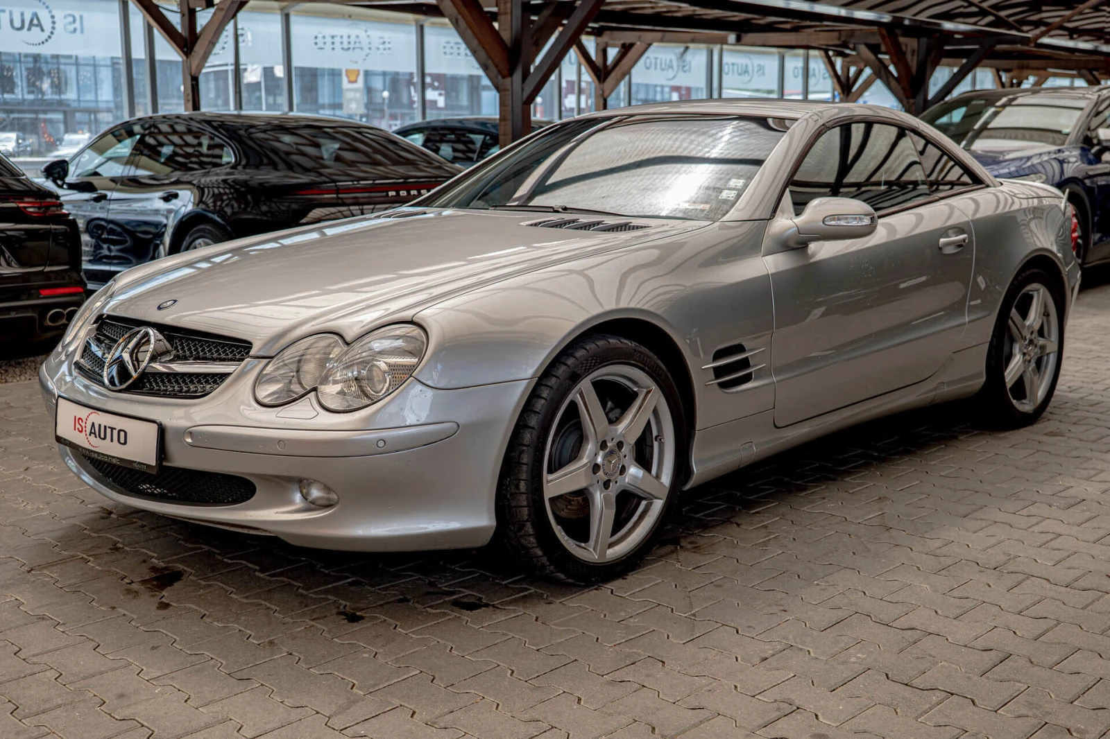 Mercedes-Benz SL 500 V8/ABC/AIR Matic/Distronic/Harman Kardon/BiXenon, снимка 1