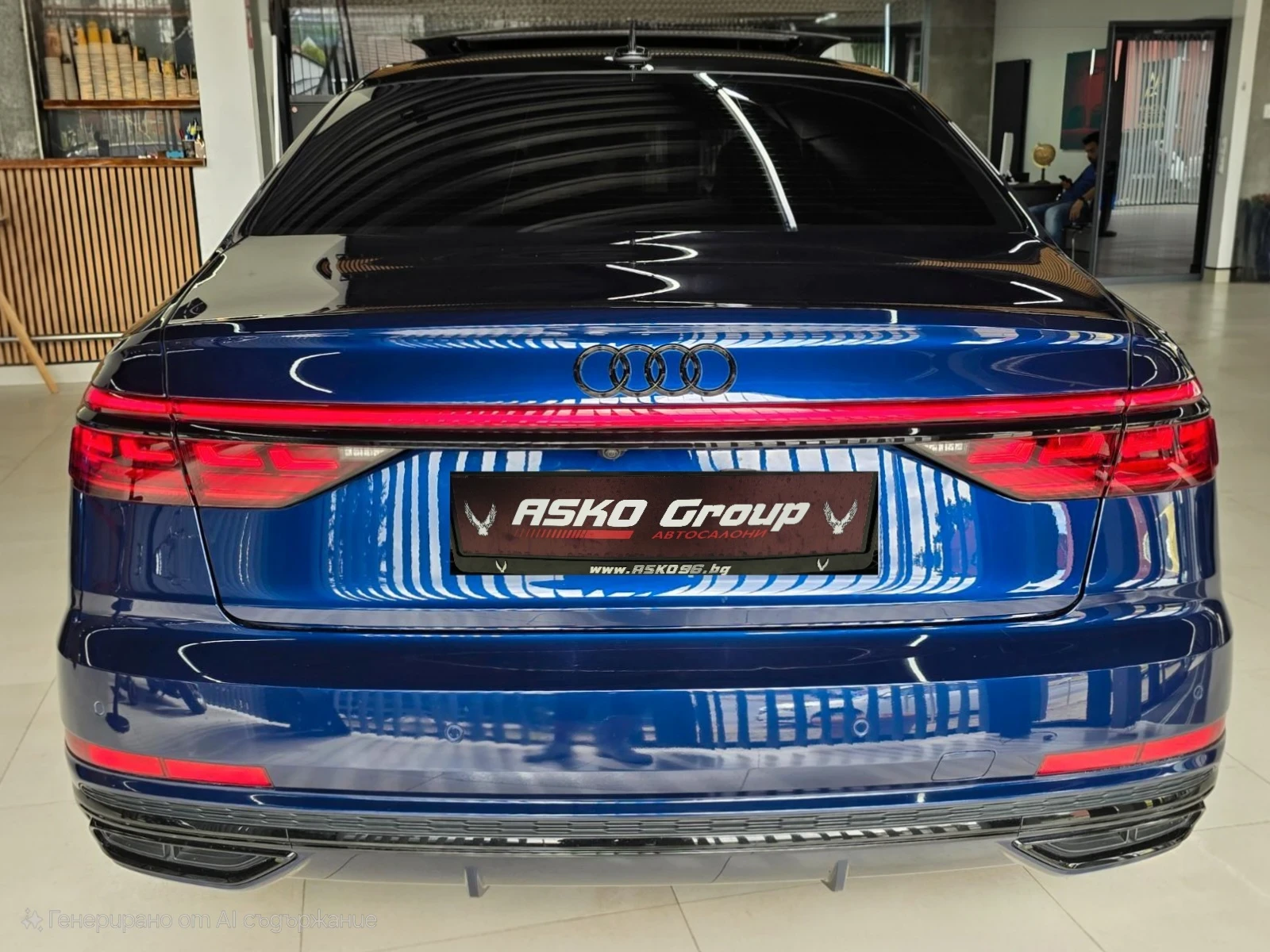 Audi A8 !!!ОЧАКВАН ВНОС!!! ПЪРВОНАЧАЛНА ВНОСКА:22 000ЛВ. - изображение 3