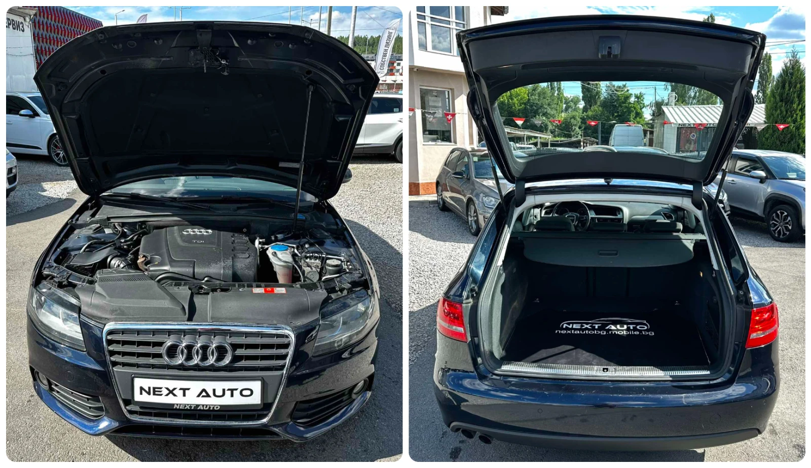 Audi A4 2.0TDI 170HP PANO NAVI EURO5A, снимка 16 - Автомобили и джипове - 55229571