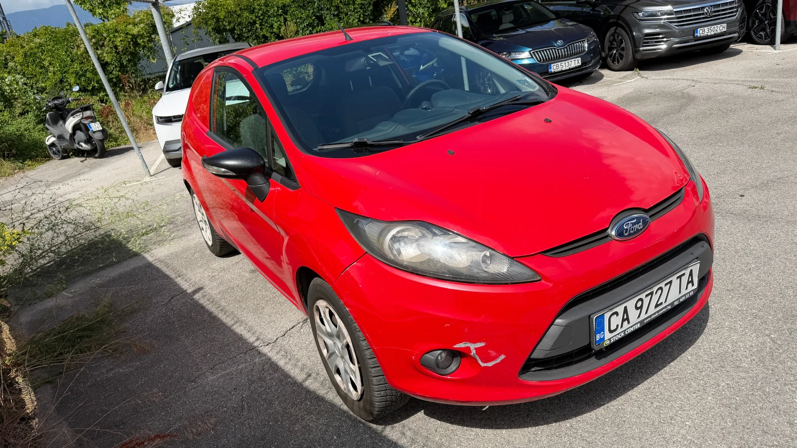 Ford Fiesta VAN 1.4 TDCI от БГ с ДДС, снимка 2 - Автомобили и джипове - 55259970