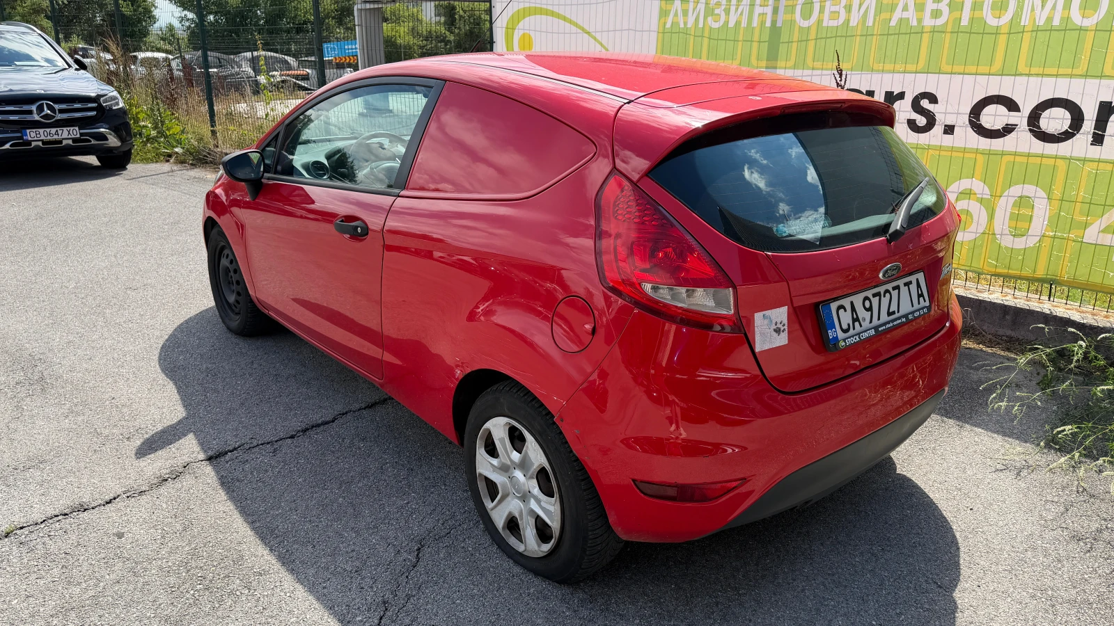 Ford Fiesta VAN 1.4 TDCI от БГ с ДДС, снимка 5 - Автомобили и джипове - 55259970